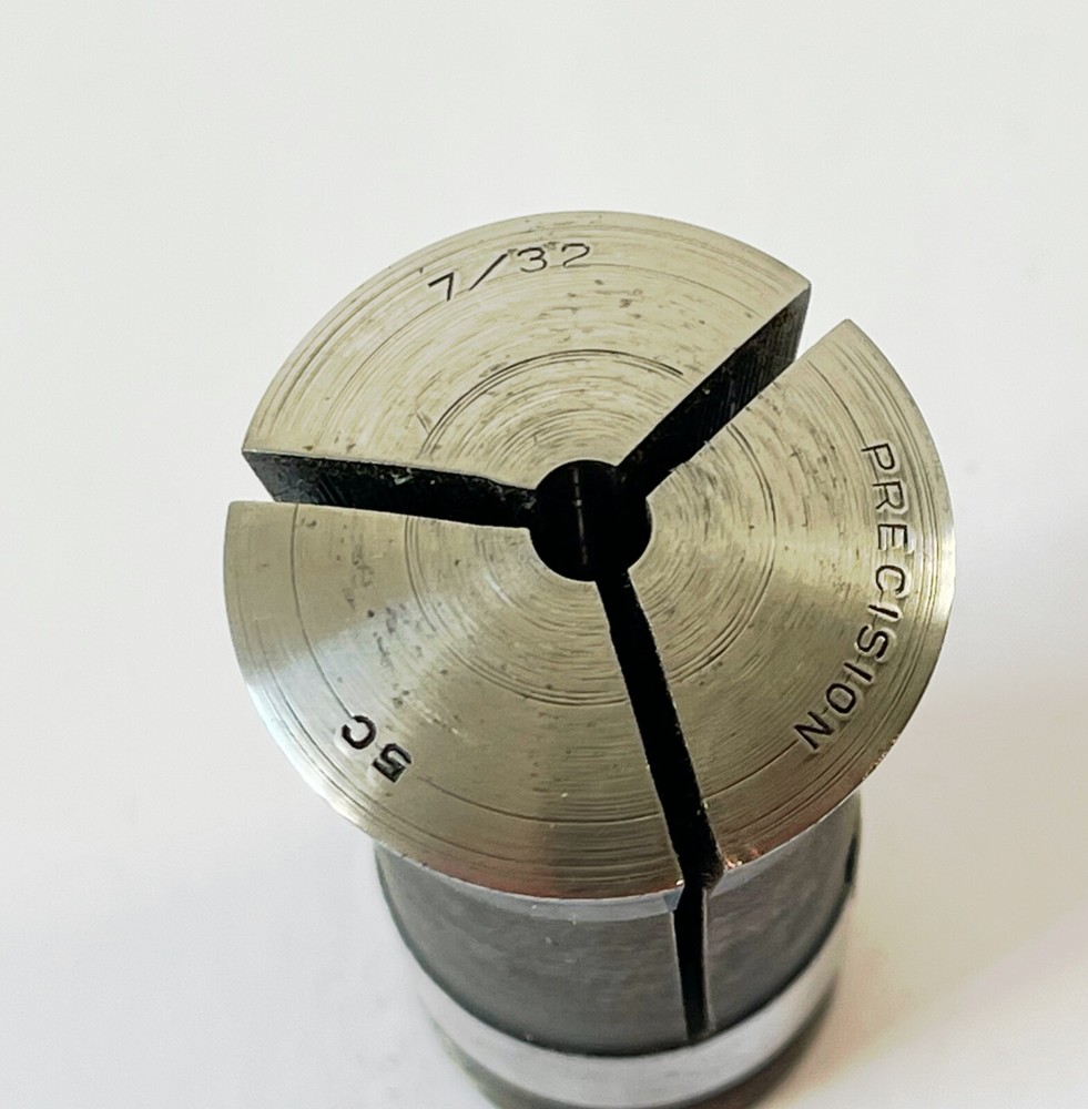 7/32" PRECISION 5C Round Collet External Threads USA