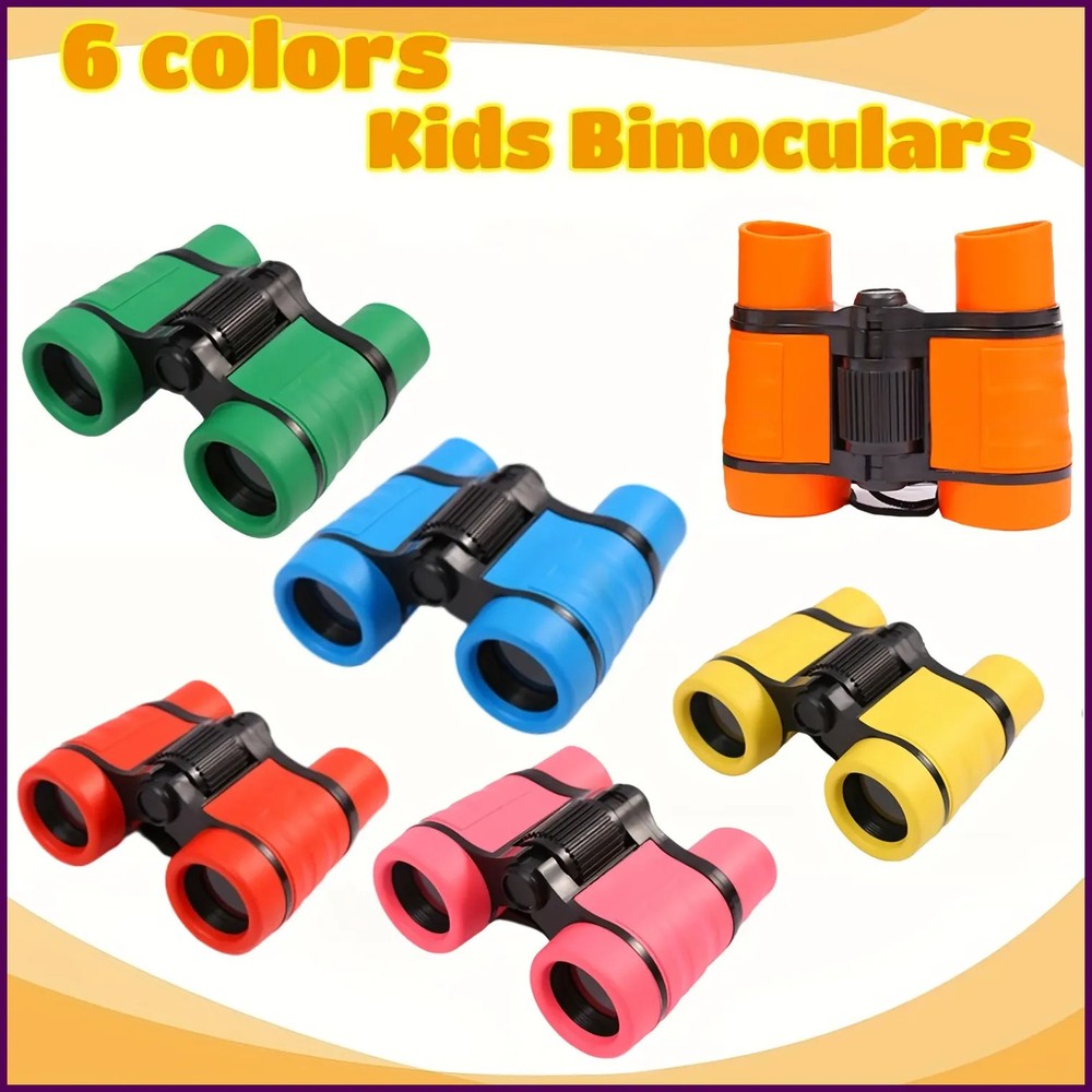 Shock-Resistant Binoculars for - 6 Color Options - Durable ABS Material