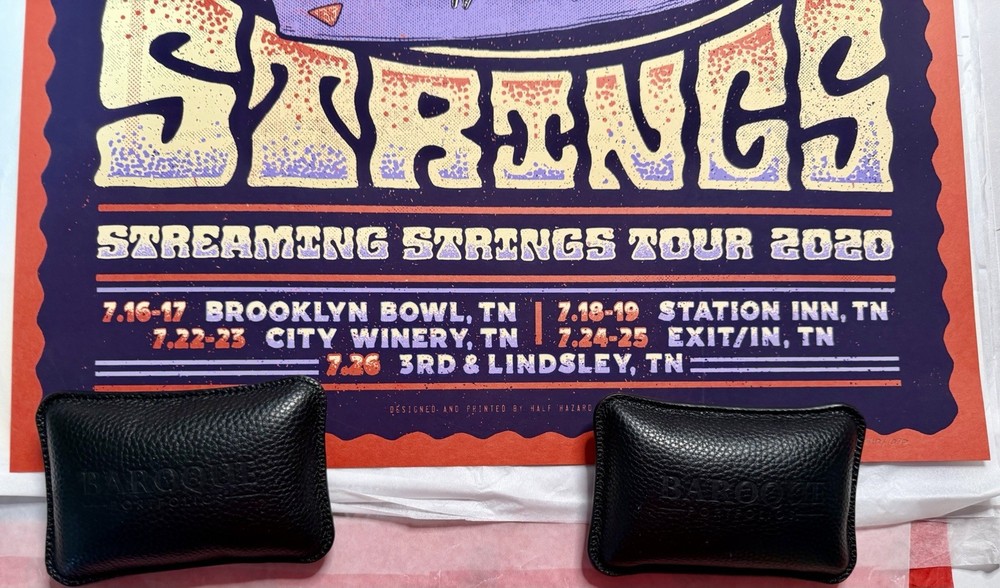 BILLY STRINGS 2020 STREAMING STRINGS VARIANT TOUR POSTER LE X/1130 MINT 🔥