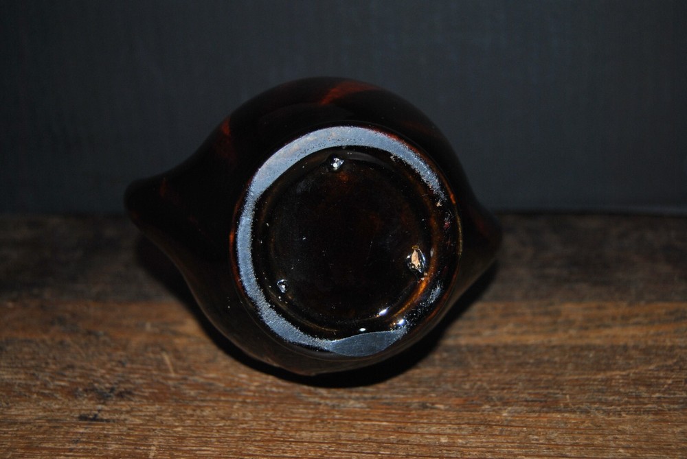 Mccoy Olympia Handled Vase With Roses