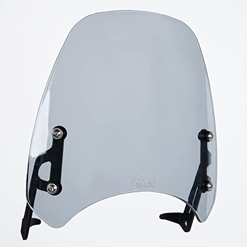 Motorcycle Double Bubble Windshield Windscreen Visor Compatible with Street