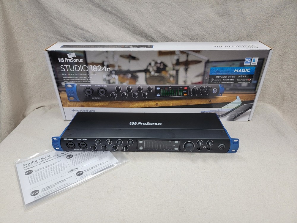 PreSonus 1824c USB-C Audio Interface *Ships in Original BOX!