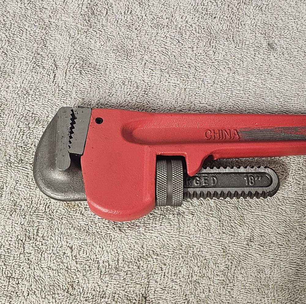 🔥Great Neck Heavy Duty PW18 Adjustable Pipe Wrench 18”