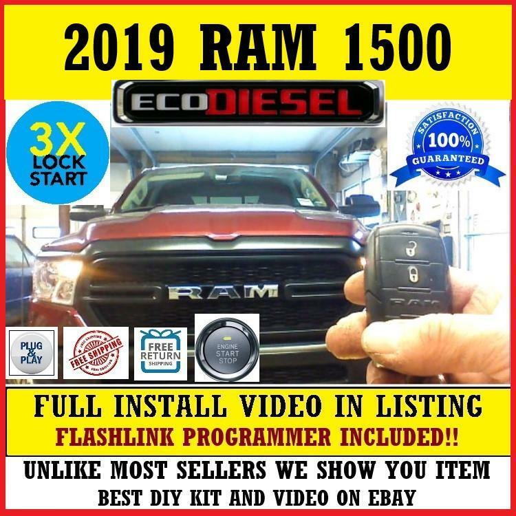 Plug & Play Remote Start 2019 RAM 1500 ECO DIESEL