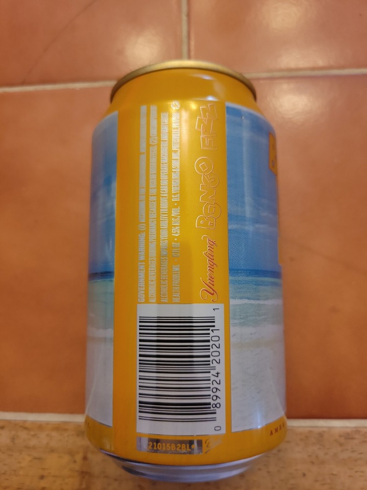 Yuengling Bongo Fizz 12 Beer Can