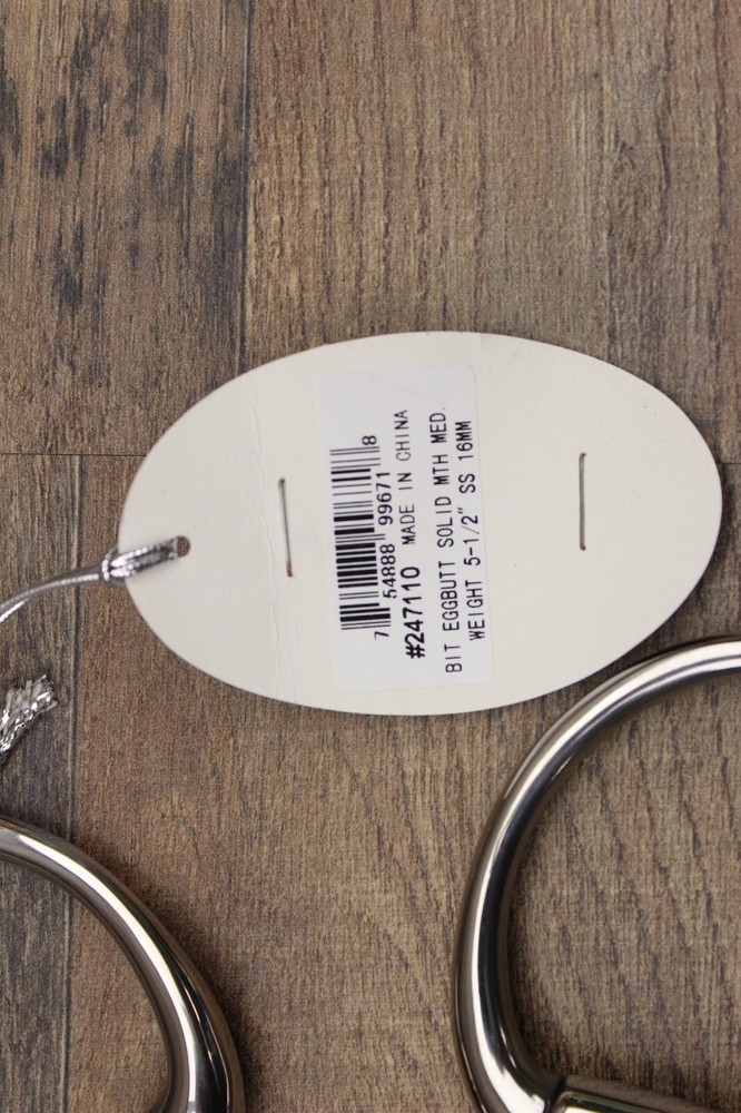 Coronet MW Solid Mouth Round Ring Bit 5 1/2