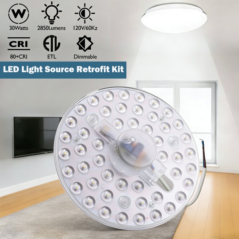 New 6" LED Light Engine Retrofit Kit for Ceiling Fan & Ceiling Light Replacement