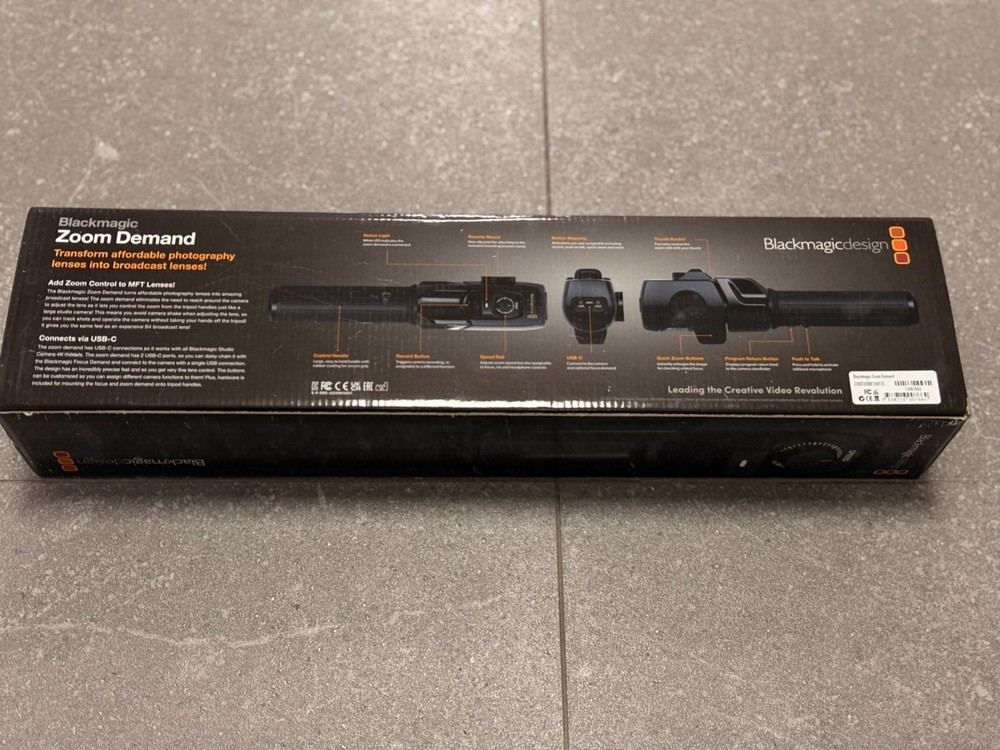 Blackmagic Zoom Demand ( Open Box)