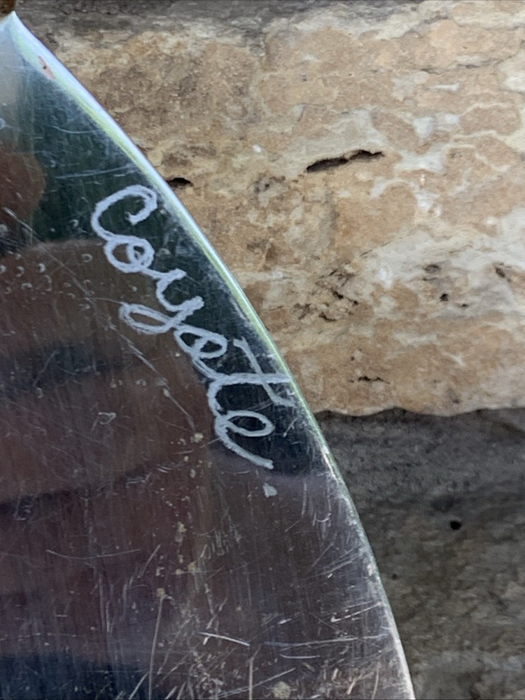 WINCO Scraper Stainless Steel TN54 Personalized !!!