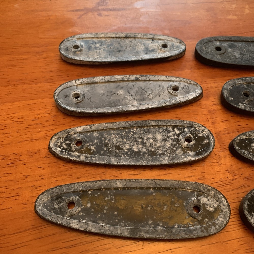 8 - VINTAGE ITHACA GUN CO BUTT PLATES