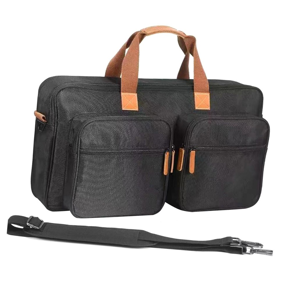 DJ Controller Carry Bag 2 Side Pockets Waterproof Adjustable Shoulder Strap