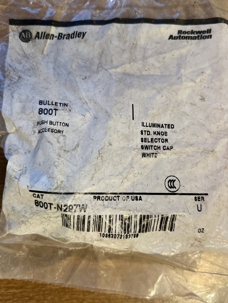 Illuminated STD. Knob Selector Switch Cap 800T-N297W