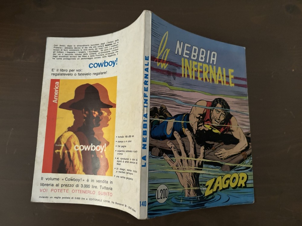 ZAGOR ZENITH n.140 (ZAGOR 89) originale - Bonelli