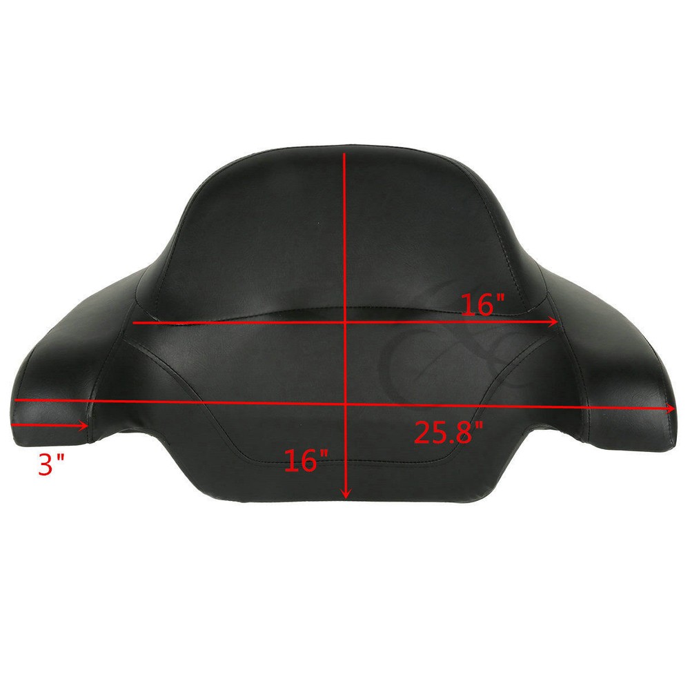Chopped Trunk & Mount Rack Base Plate Fit For Harley Touring 2009-2013 2012