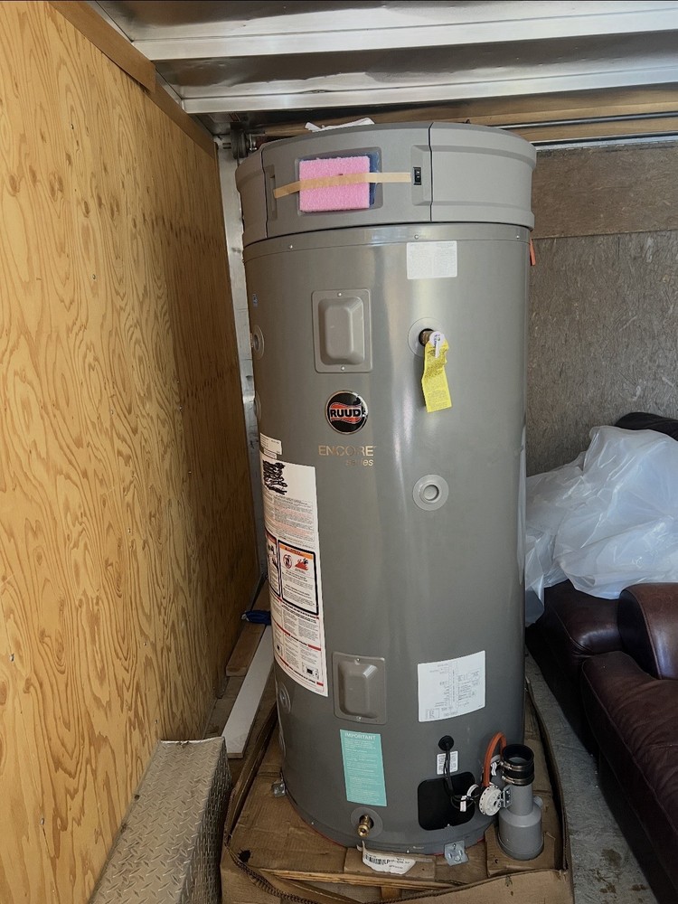 PROUG75-100P RU HE EC3 Ruud encore series LP gas (propane) 75 gallon