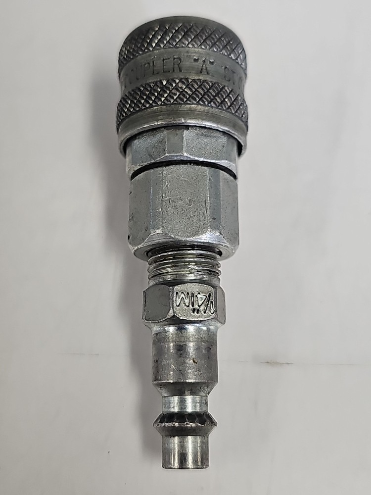 MILTON Kwik-Change Coupler "A" Style W/ 1/4" Connector