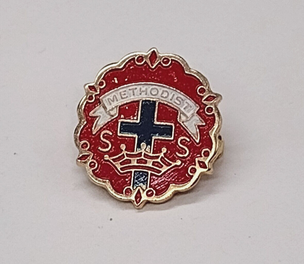 Methodist Sunday School Small Religious Lapel Pin
