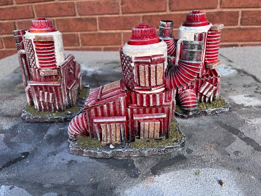 Sci-Fi Terrain pieces 26 – Tabletop Gaming scratch built.