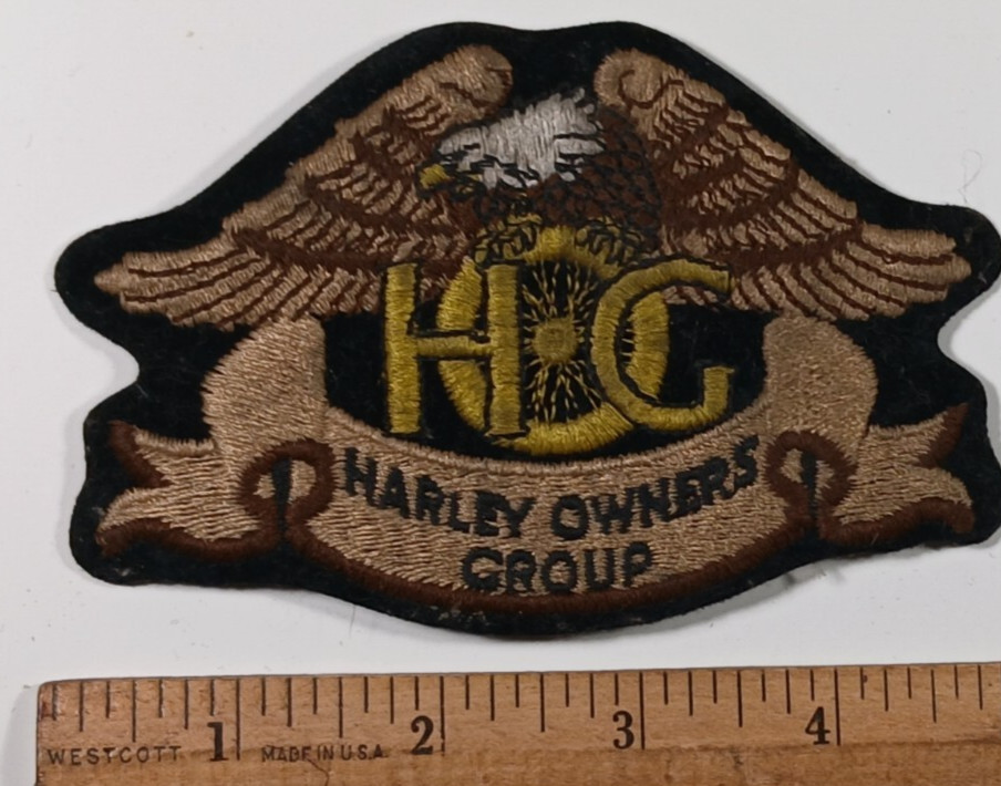 Vintage HARLEY OWNERS GROUP Patch