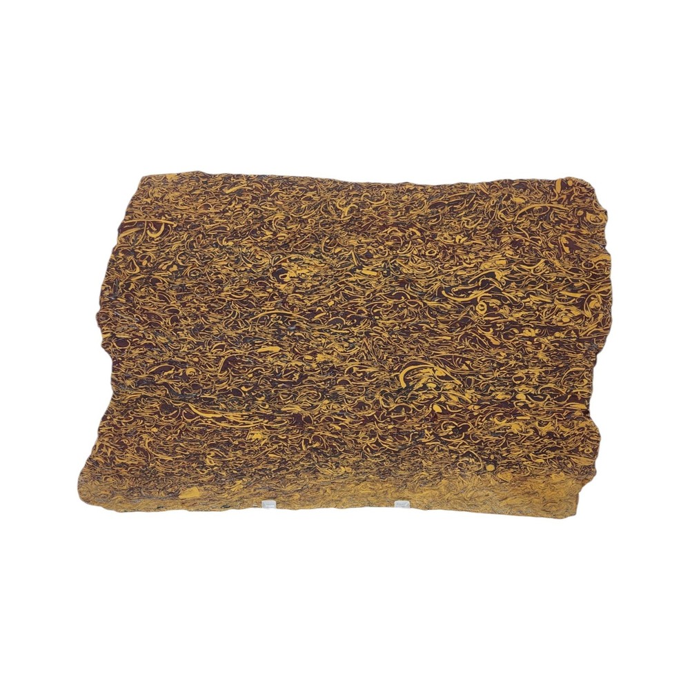 Calligraphy Jasper, Script Stone, slab, cabbing rough, #R-7053