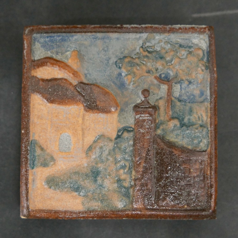 Cal Art California Scenic Vintage Tile