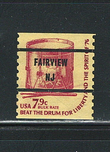 US Fairview N.J. Precancel single Stamp (used)