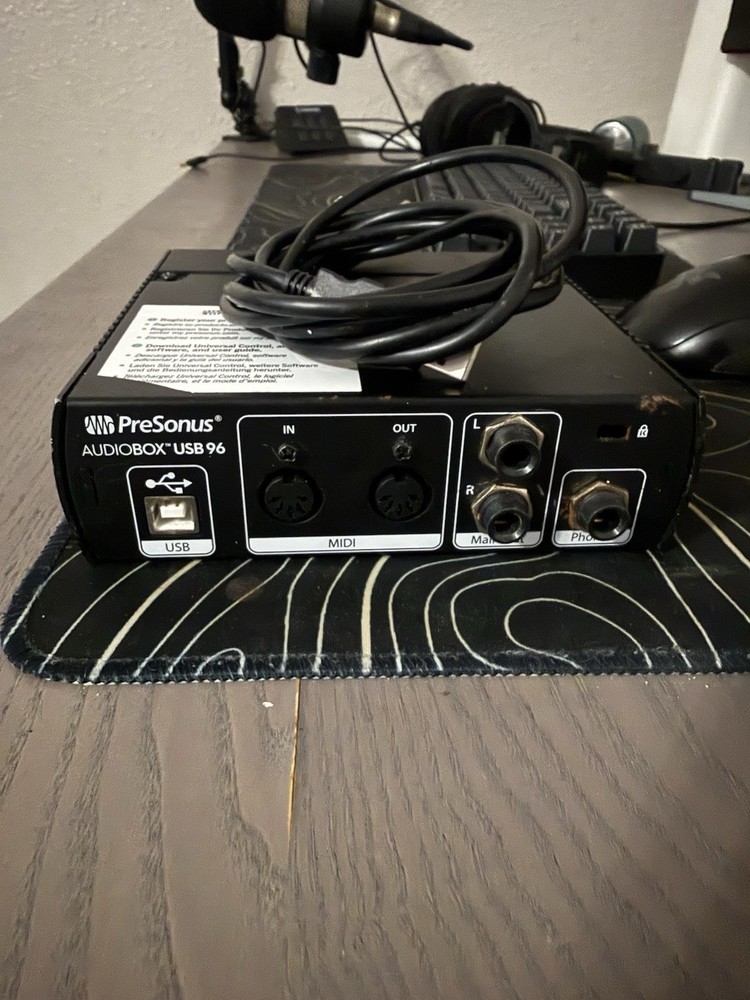 PreSonus AUDIOBOX 2-Channel MIDI Recording Interface
