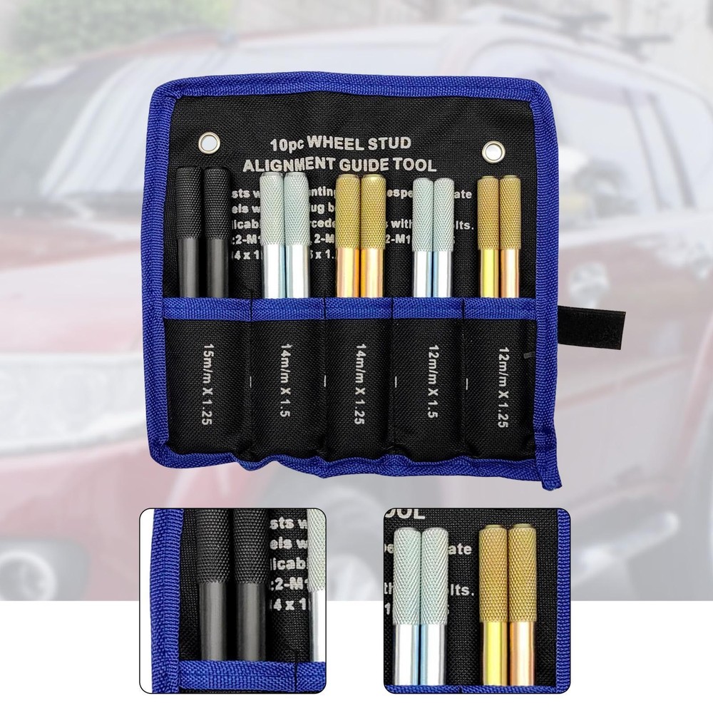 10 Pieces Wheel Alignment Pins Wheel Alignment Bolts Replacement for Changing