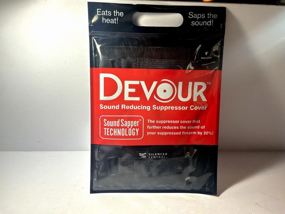 Devour Suppressor Cover- 9”- Silencer Central- New- Never Used