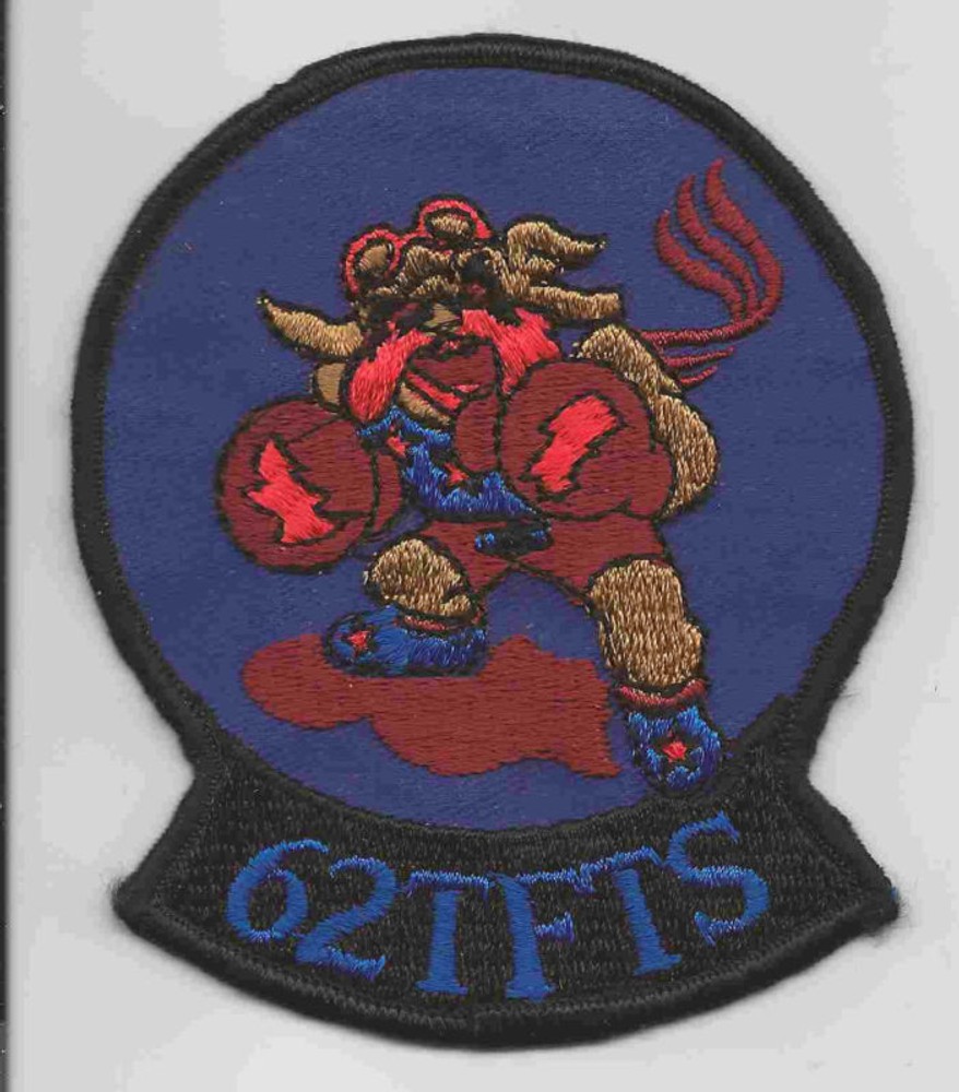 62nd TAC FIGHTER TRAINING SQUADRON patch