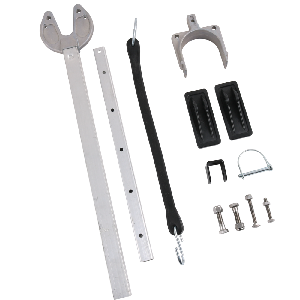 23-35" Adjustable Transom Saver 400-RB Composite Head Holds Engine NEW