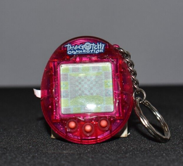 2004 Tomagotchi Connection VI Sparkling Pink Tested Works!