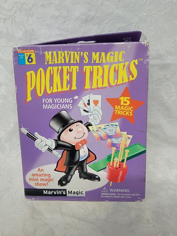 Marvin's Magic Pocket Tricks for Young Magicians 15 Magic Tricks