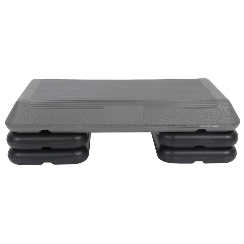 28'' Adjustable Aerobic Stepper Step Platform W/4 Riser Exercise Workout Stepper