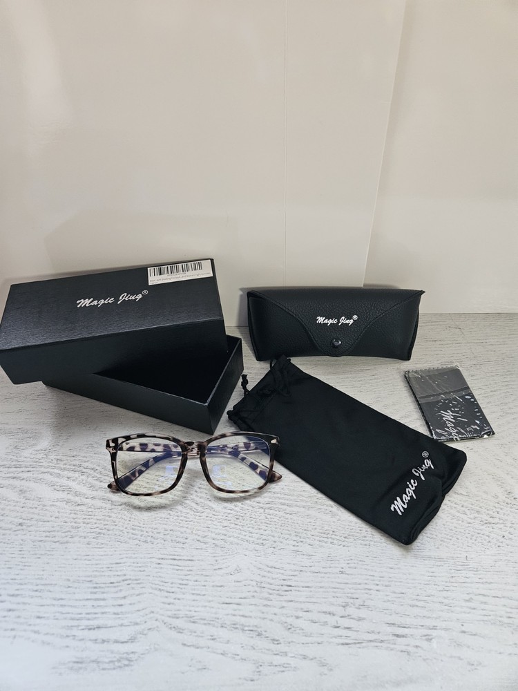 NEW Magic Jing Blue Light Blocking Computer Glasses Unisex Animal Print