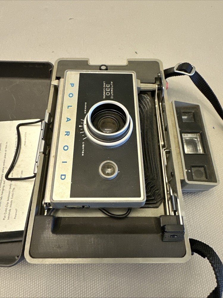 Vintage Polaroid Automatic 330 Land Camera Untested