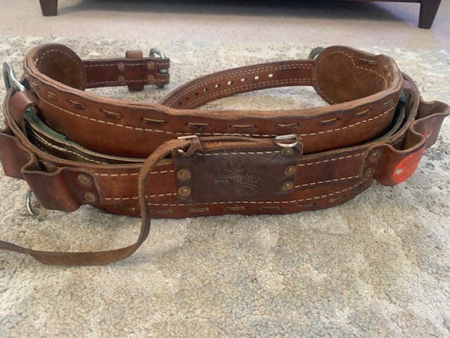 Buckingham Lineman climbing belt 2000 SIZE 28