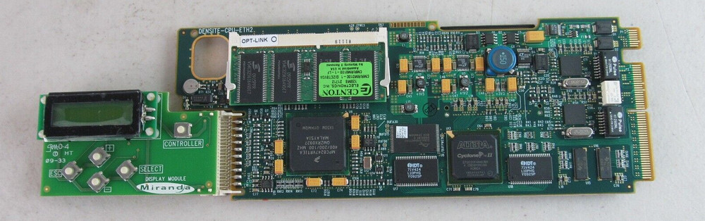 Miranda Densite-CPU-ETH Controller Card