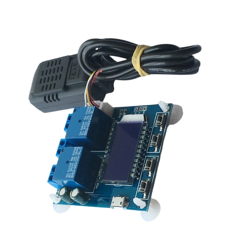 Digital Display Temperature Humidity Control Module -20 to 60℃ 10A Precisions