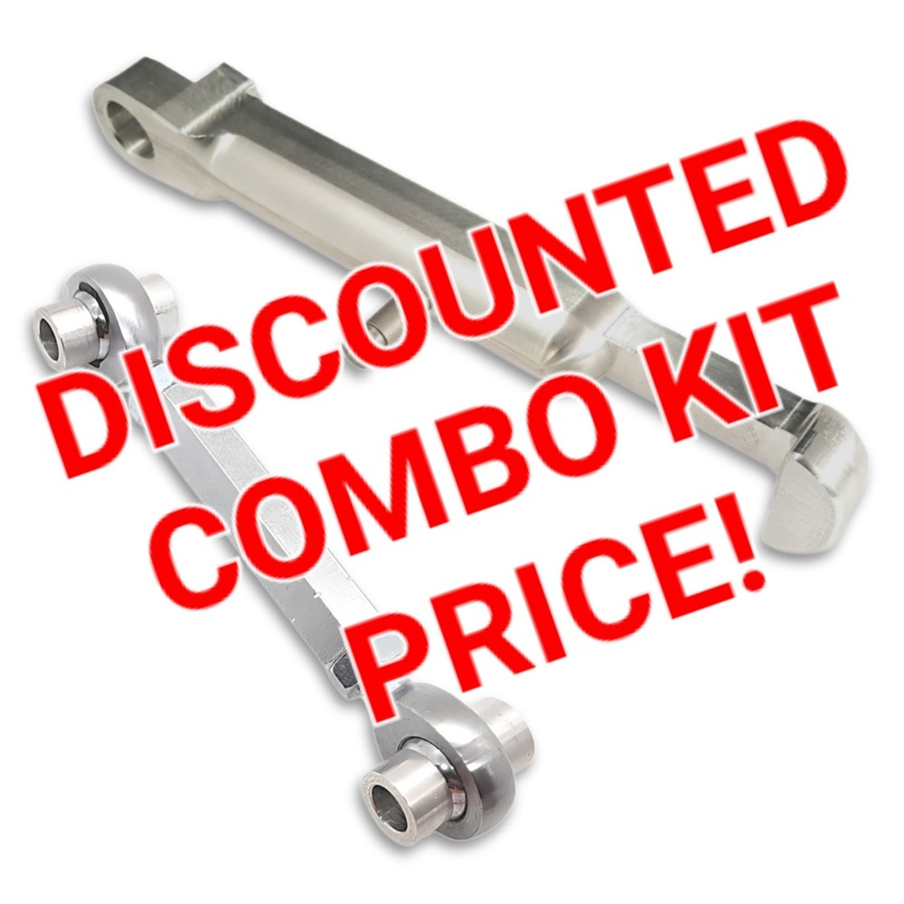 VFR800 Interceptor 1998-2001 Adjustable Kickstand & Lowering Links Combo Kit