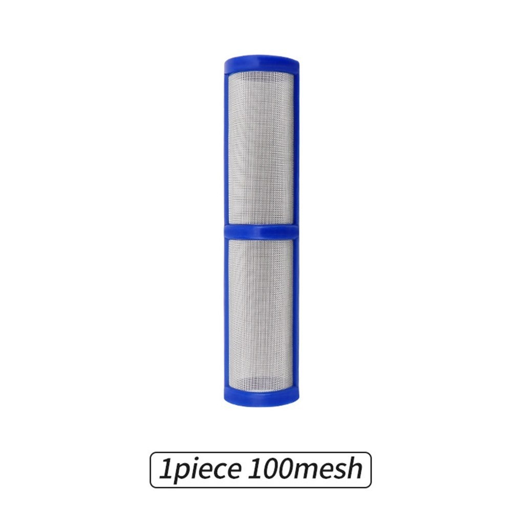 Easily Replaceable Blue Stainless Steel Filters in a Convenient Five Pack