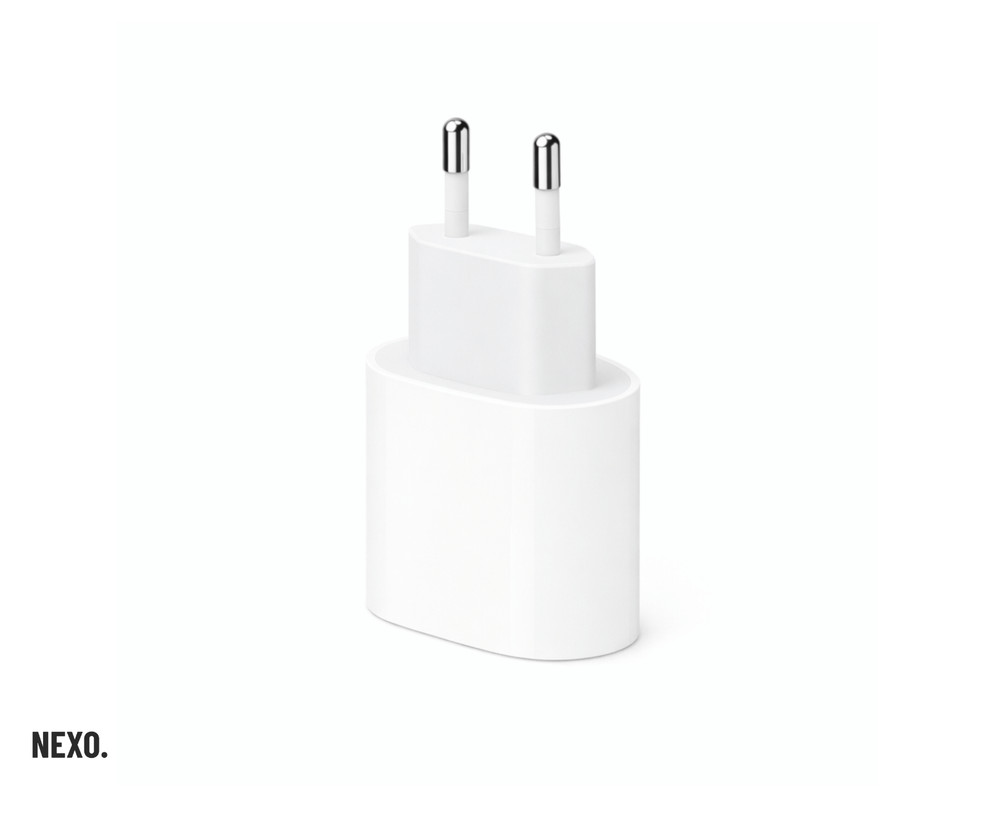Genuine Apple 20W USB-C Power Adapter + USB-C to USB-C Cable 1m | Bundle