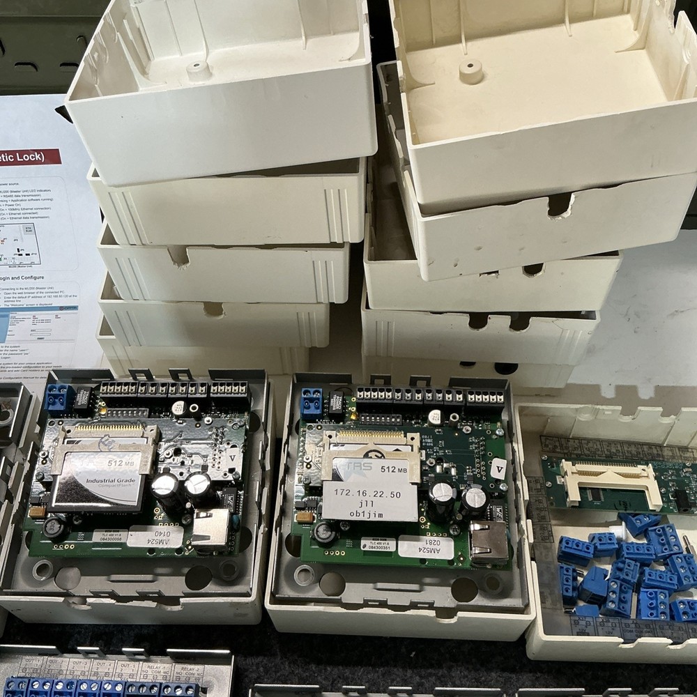 Lot of Kaba E-data Access Control Board System With Software Instructions AM524