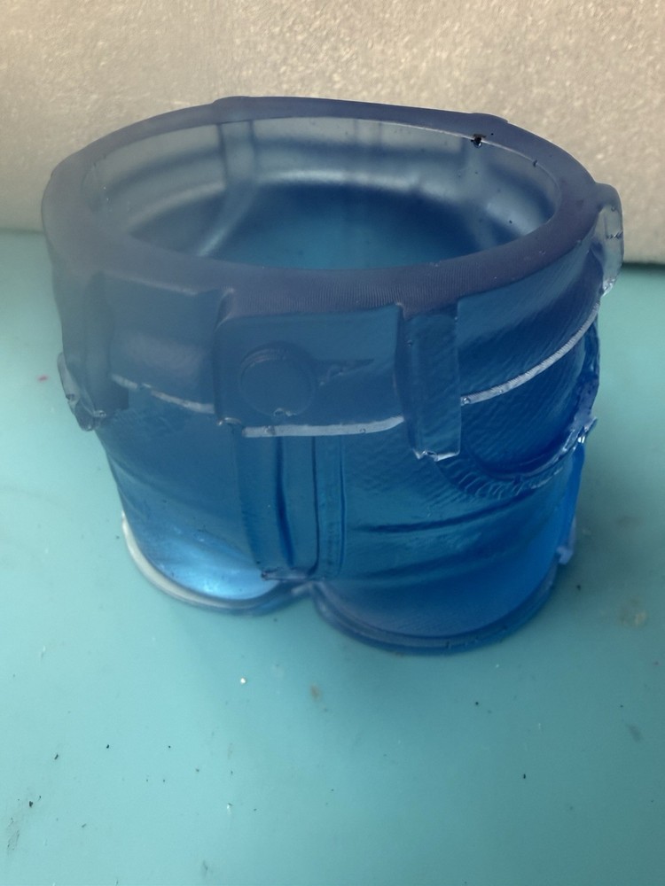Resin Blue Jeans Holder