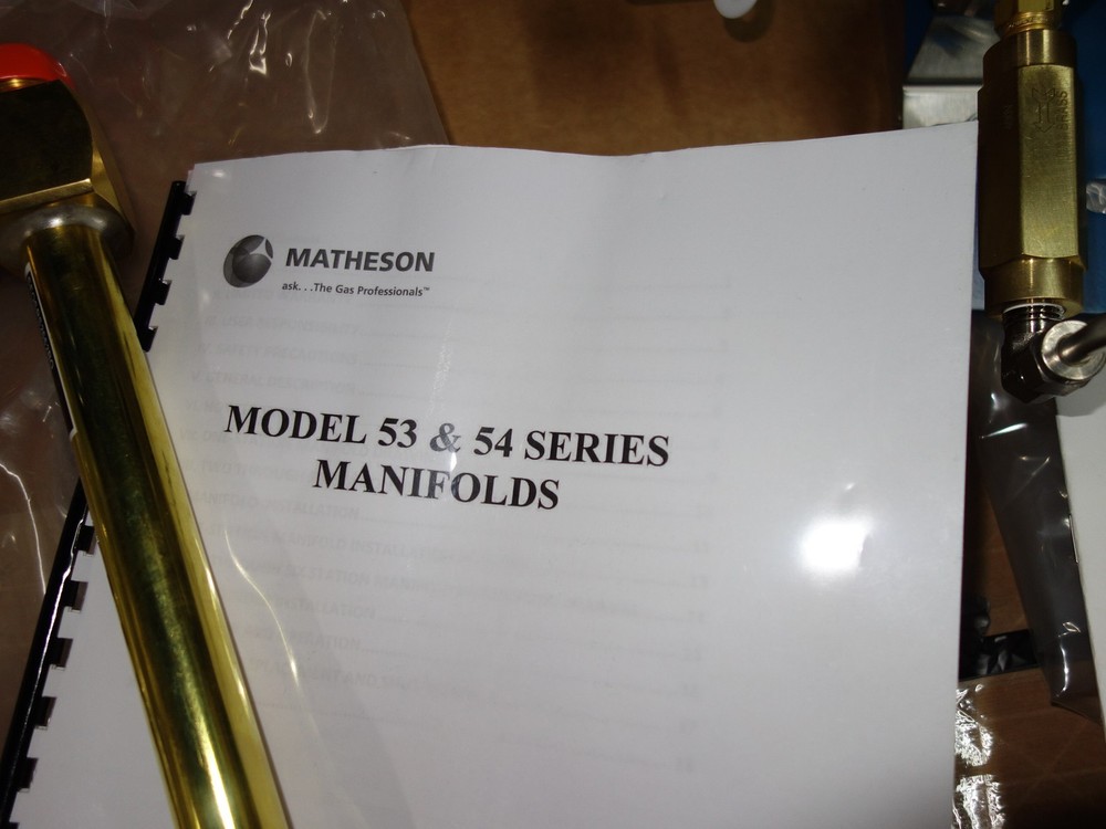 Matheson SwitchPro Automatic Switchover System w/ Manifolds, Hoses + * NEW