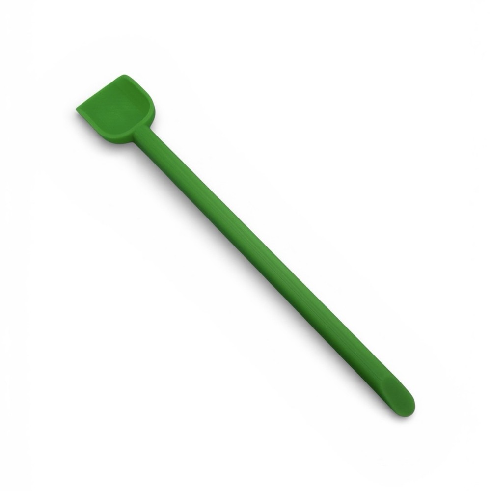 Grinder Scraper Tool Spoon Scooper Poker - Green - 2 Pieces