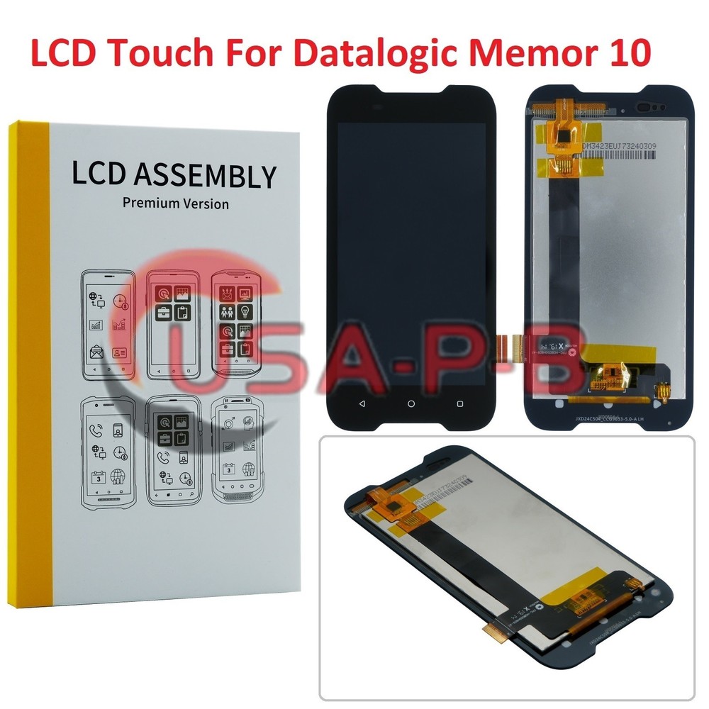 LCD Module Display with Touch Screen For Datalogic Memor 10 Mobile Computer USA