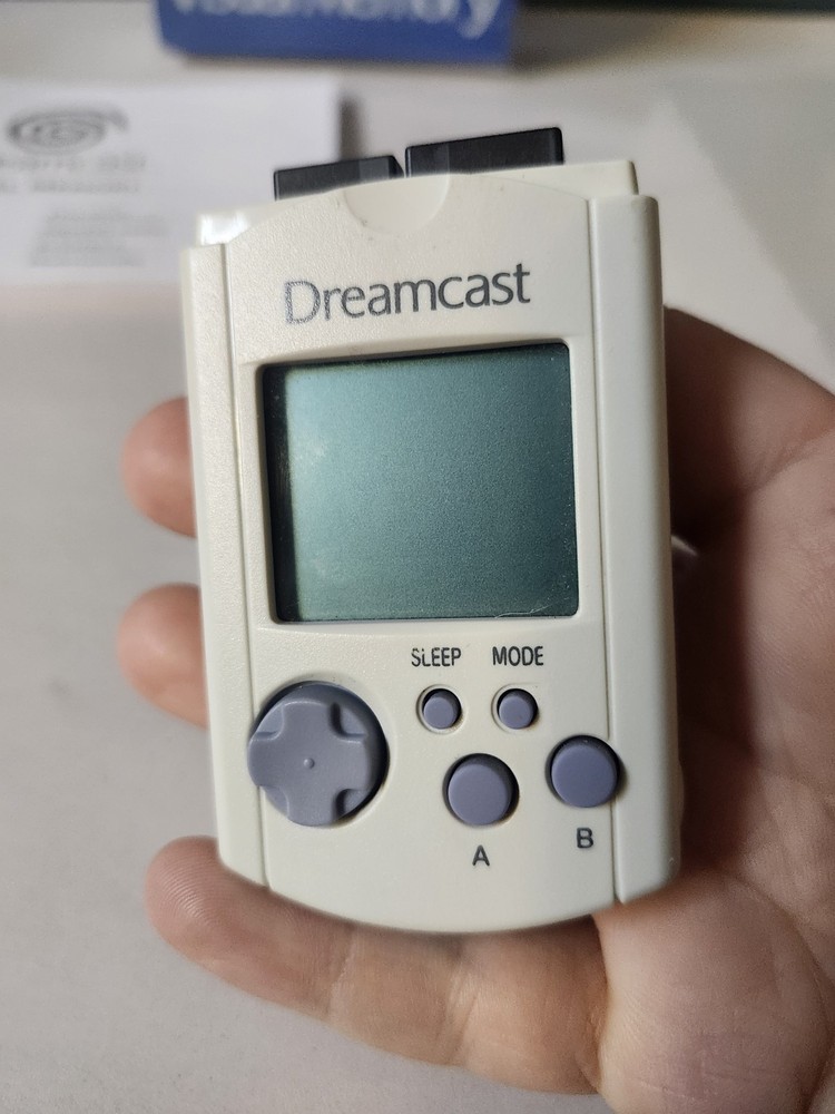 Sega Dreamcast - VMU Visual Memory Unit - EU PAL - Open in Box