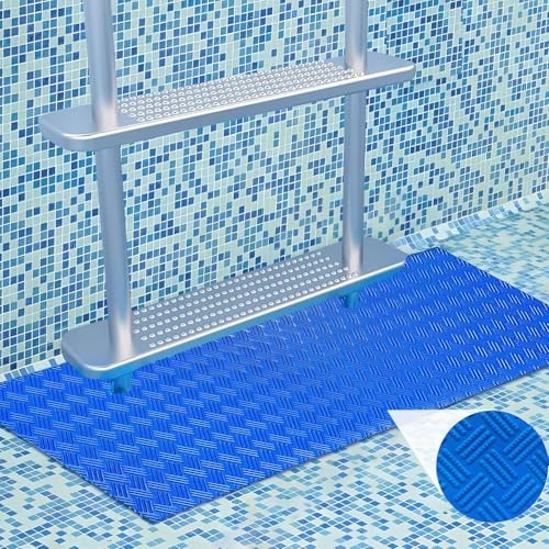 Pool Ladder Mat,36 Inch x 16 Inch Protective Pool Step 36" x 16" (Rectangular)