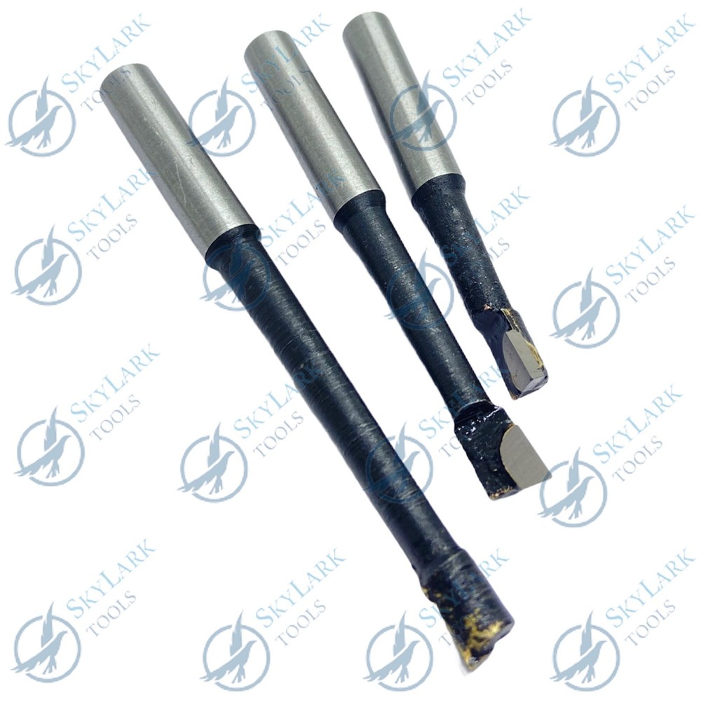 1.5'' ADJUSTABLE BORING HEAD WITH MT1 SHANK & CARBIDE BORING BARS 3PCS